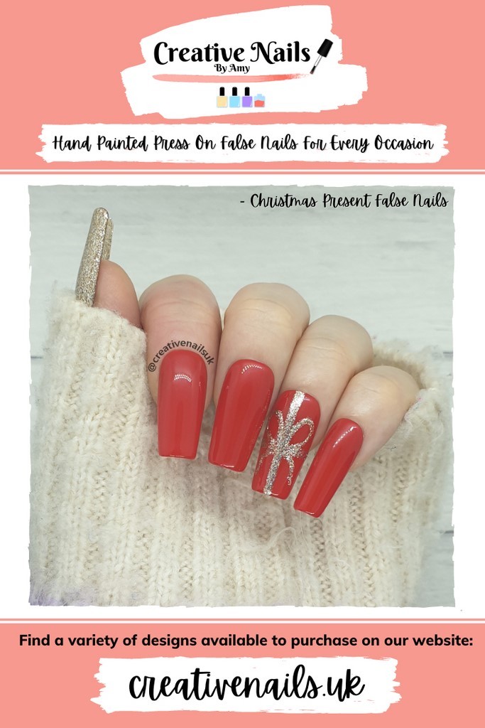 gold glittery nails