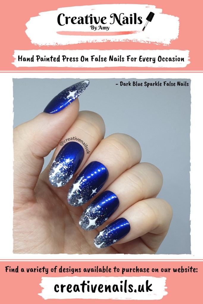 silver ombre nails