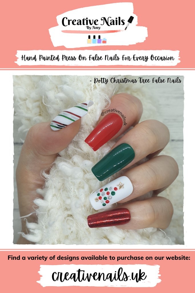 christmas tree nails