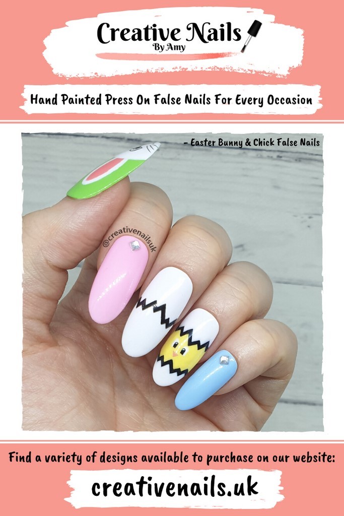 cute easter acrylic nails
