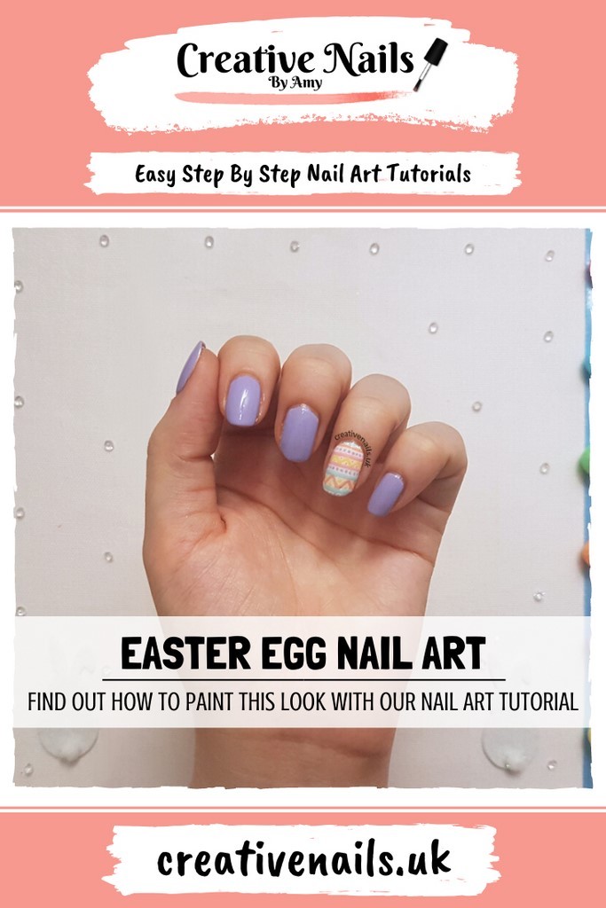 easter egg easy step by step nail art tutorial