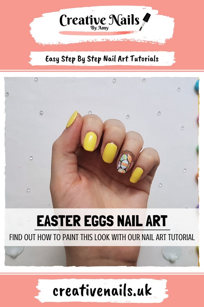 easter egg easy step by step nail art tutorial