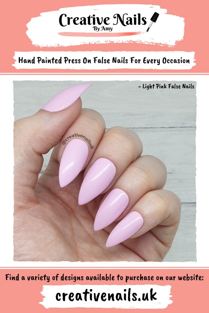 pink gel nails