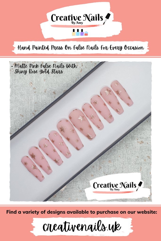 light pink nails