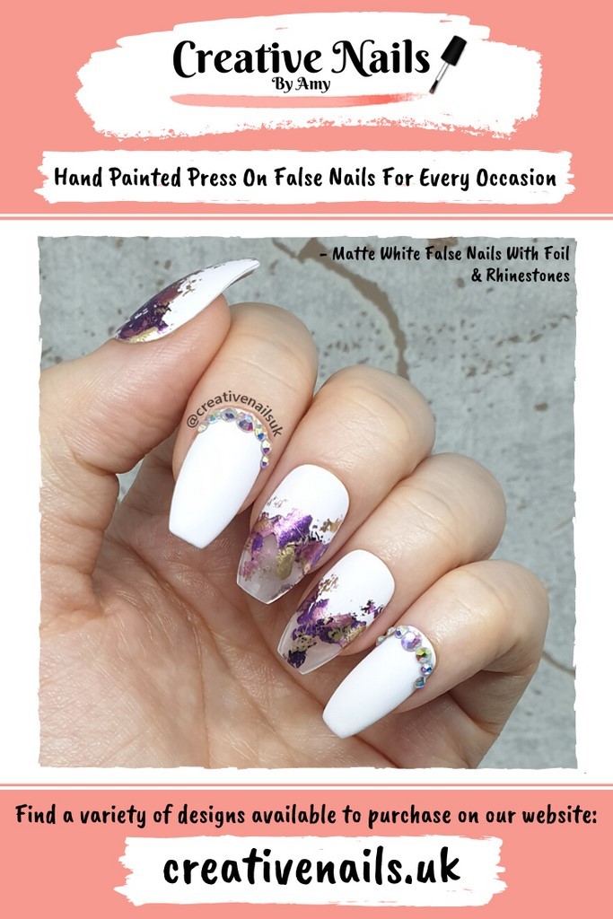 rhinestone nails