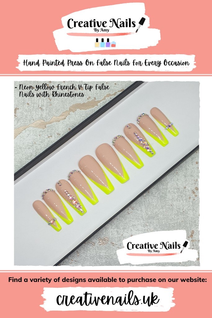 rhinestone nails