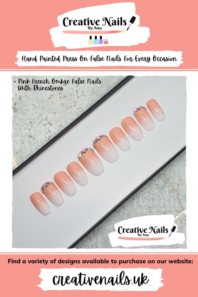 french fade nails