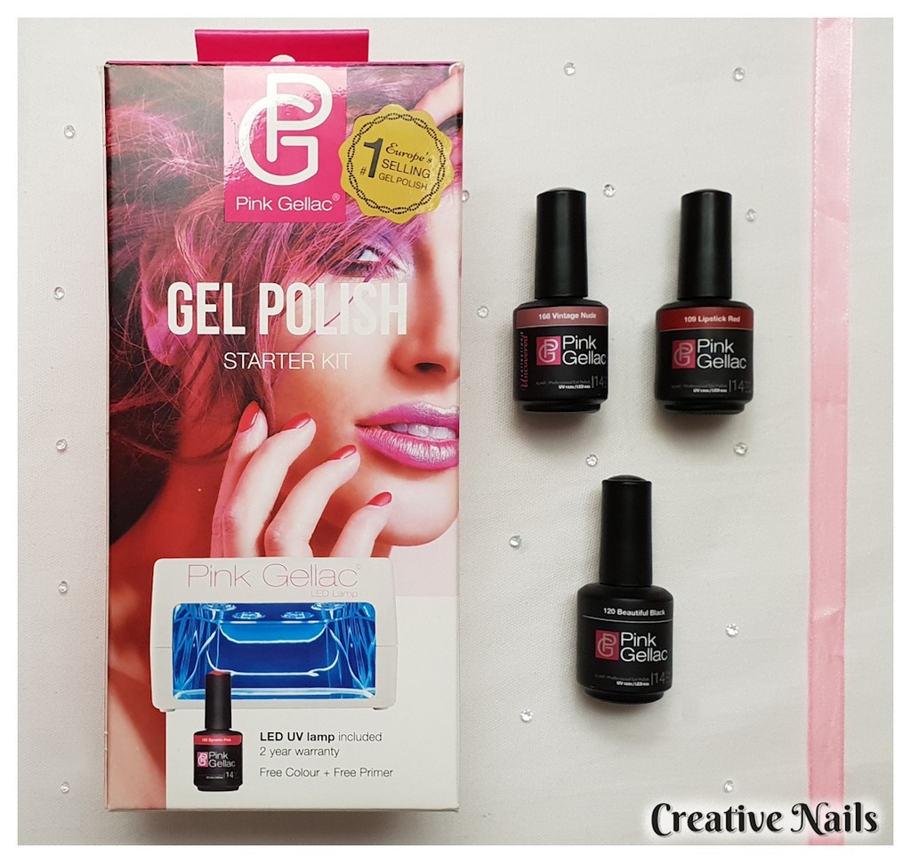 pink gellac gel polishes