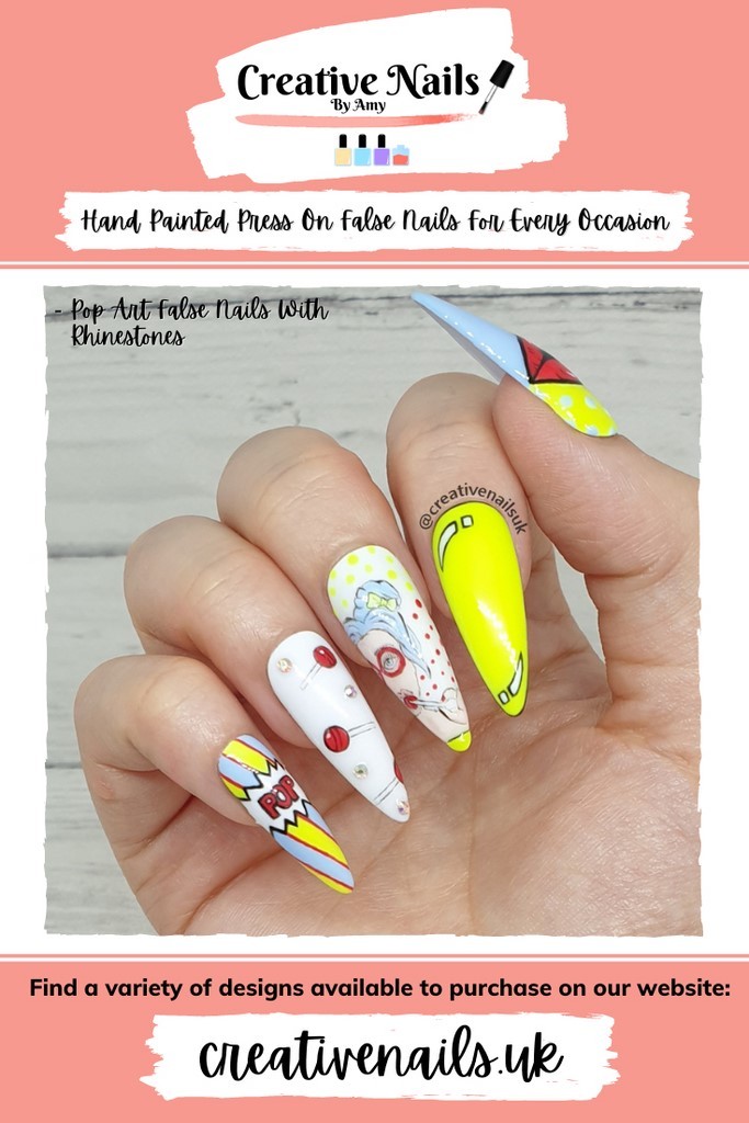 rhinestone nails