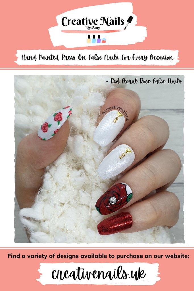 floral nails