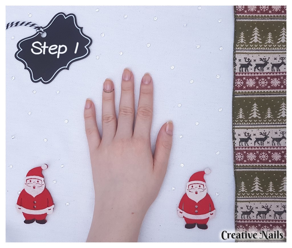simple christmas nails