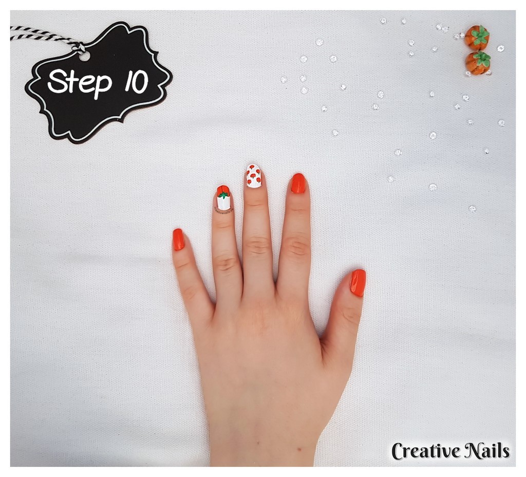 pumpkin nails