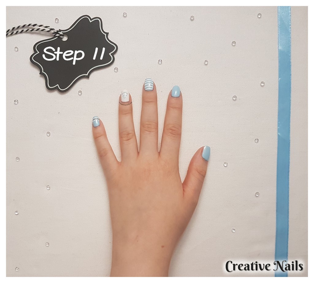 anchor nail art designs