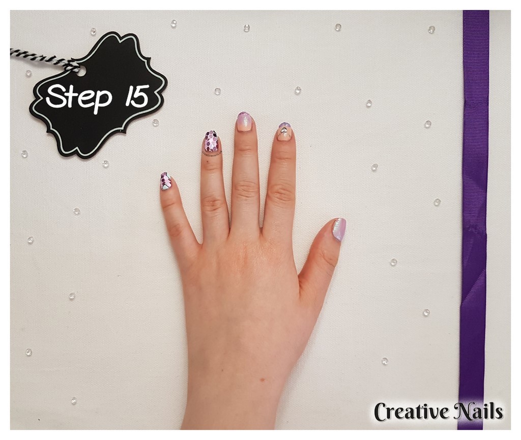 mermaid nail art