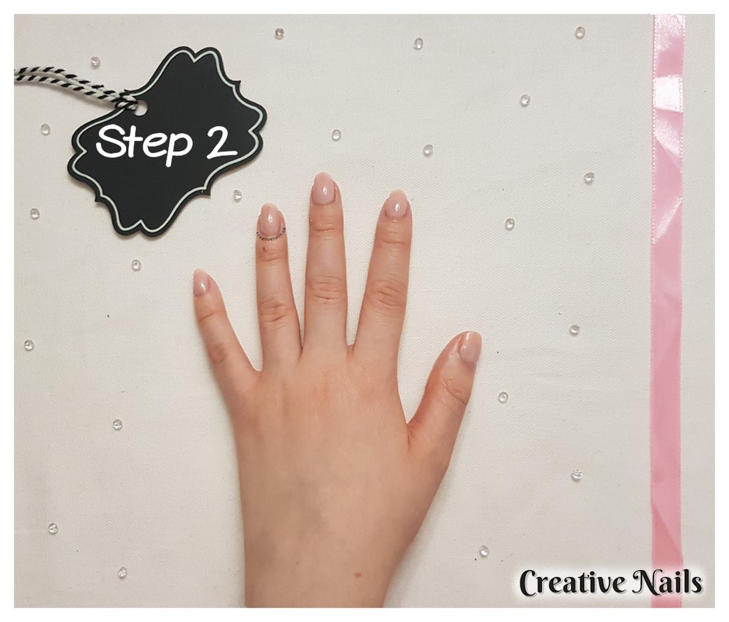 french tip nail art