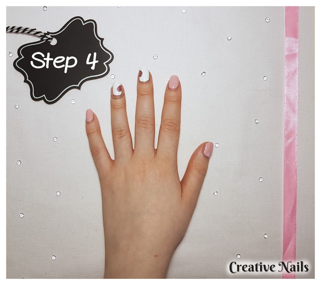 love heart nails