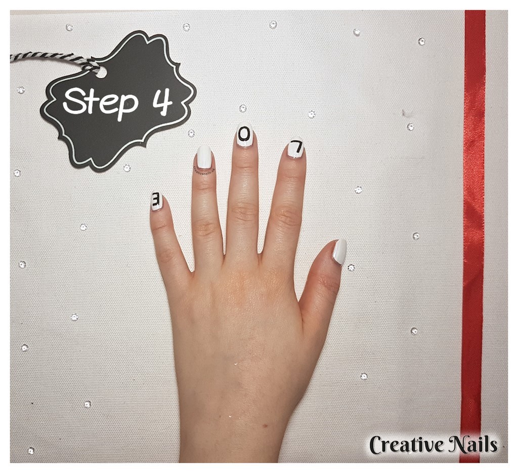 valentine nail art