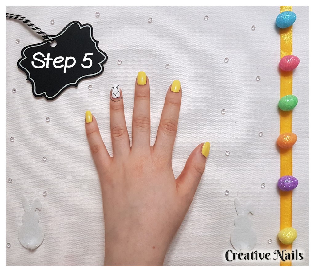 easter egg nail art