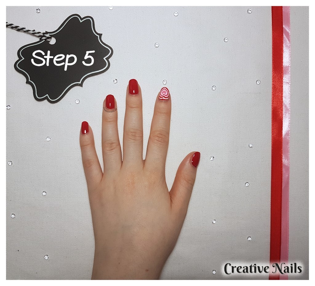 heart nail designs
