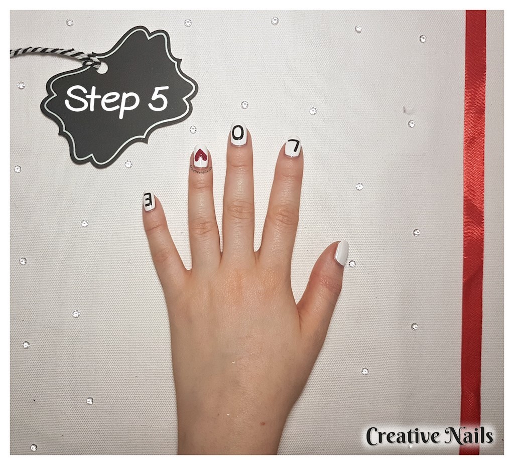heart nail designs