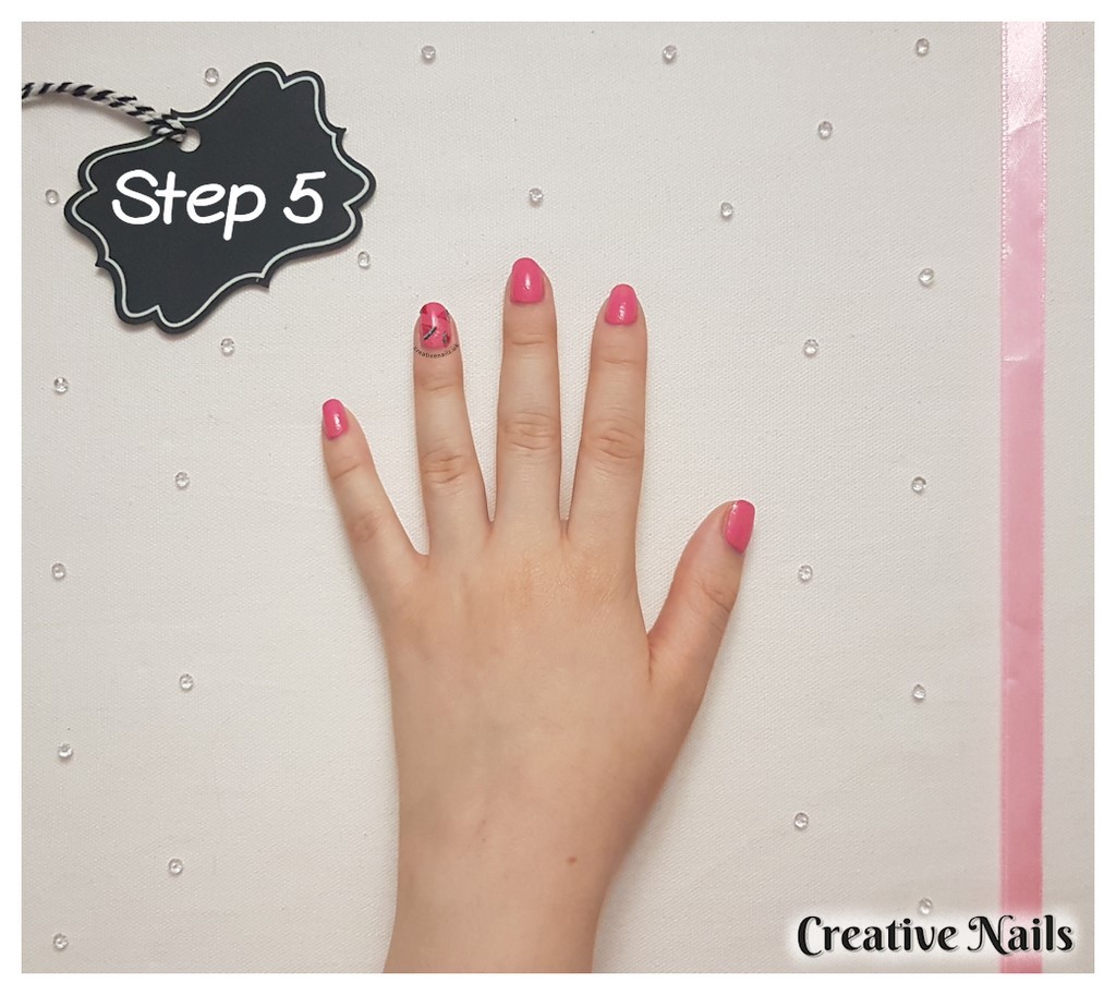 watermelon nail art design