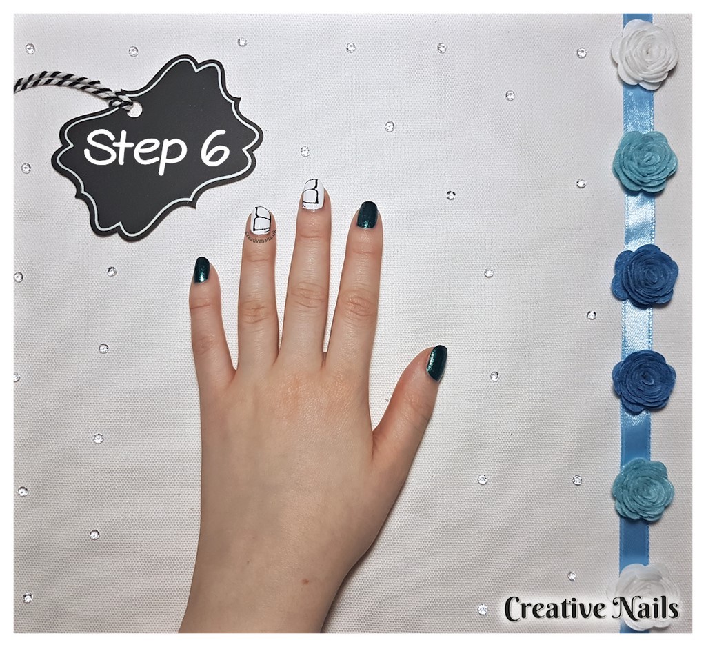 butterfly nail art