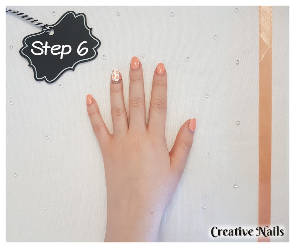floral nail art