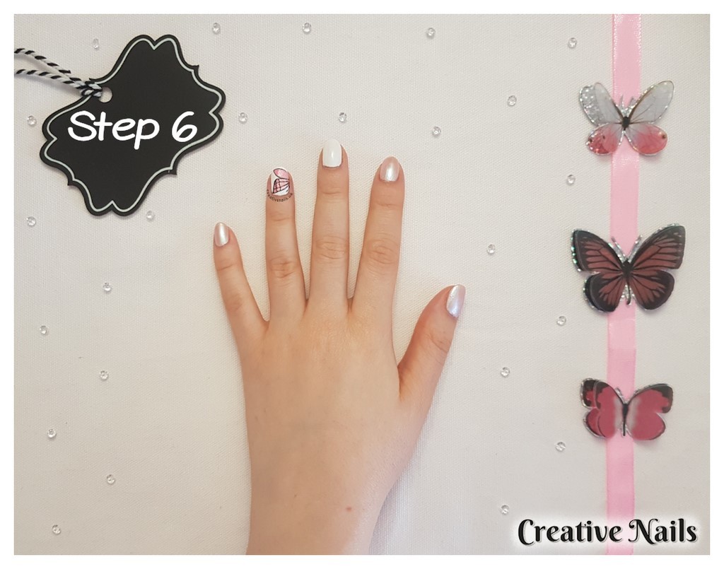butterfly nail art