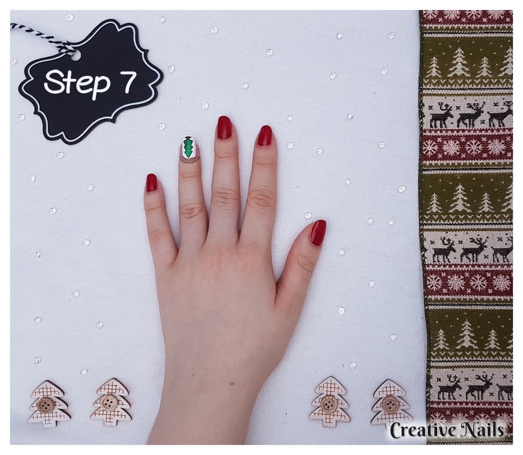 christmas tree nails