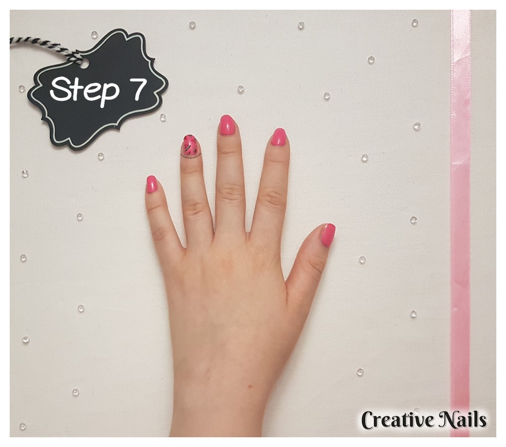 watermelon nail design