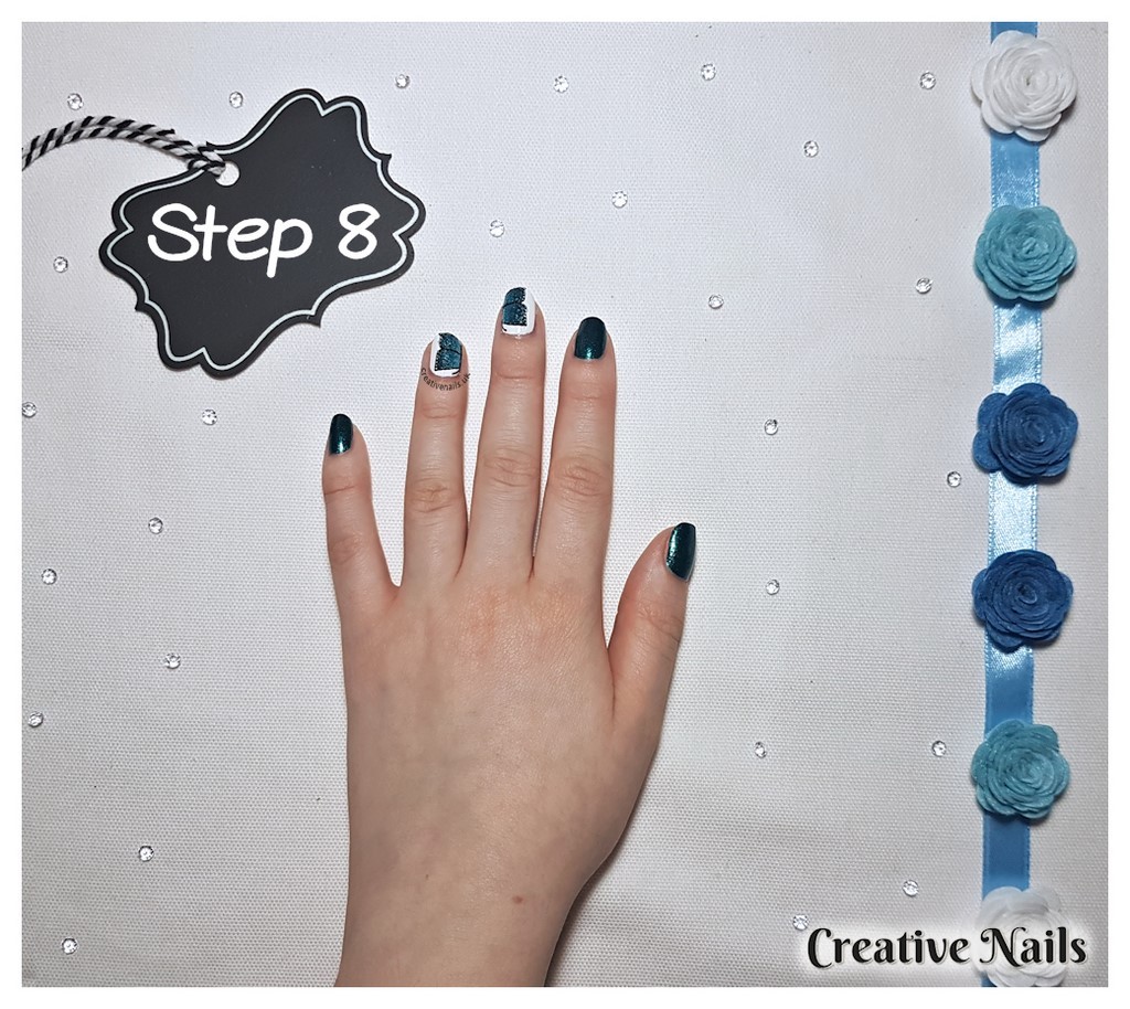 butterfly nail design