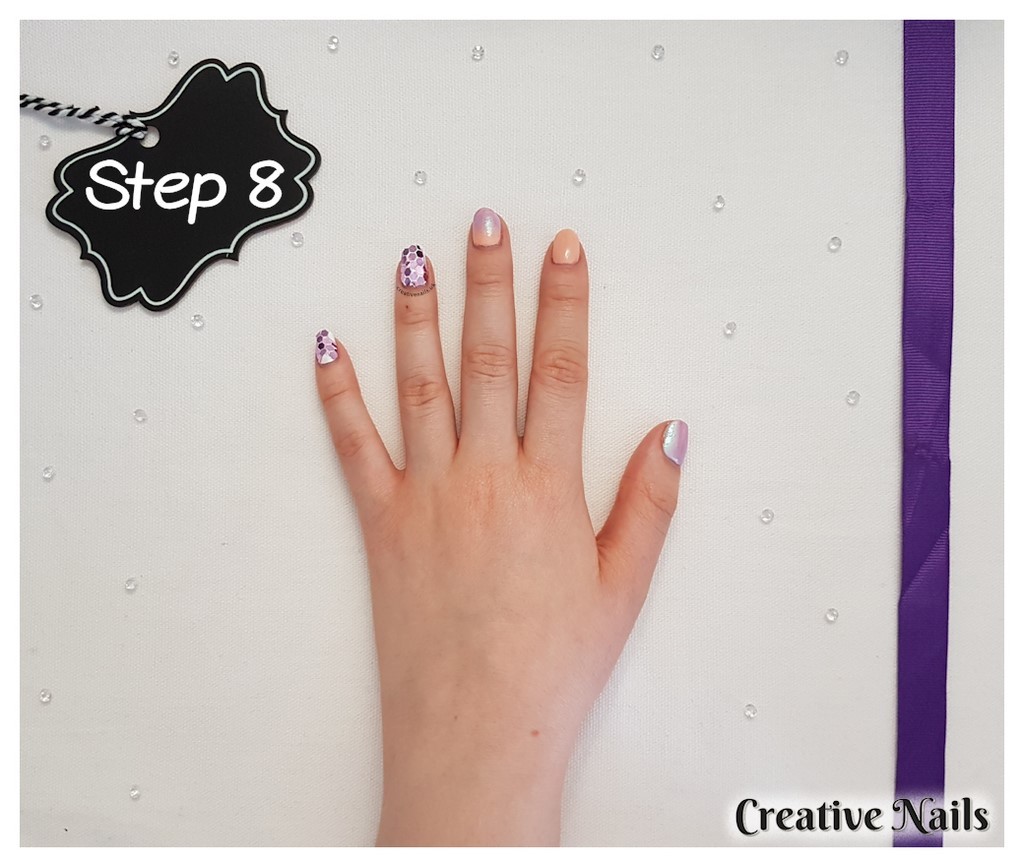 mermaid tail nails