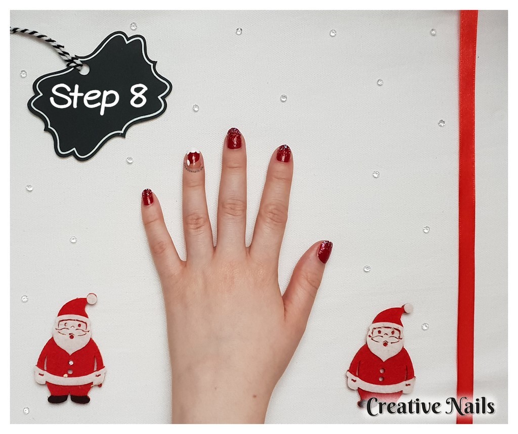 christmas hat nails