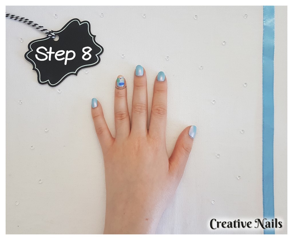 fish nail art