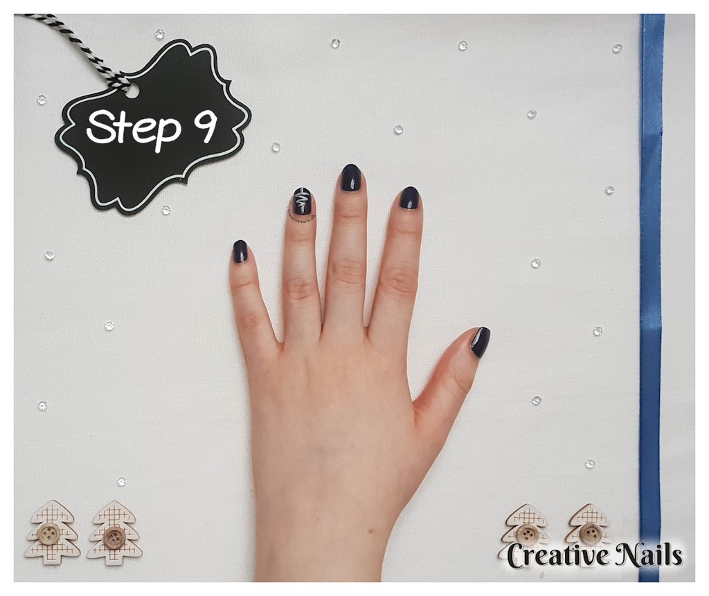 christmas tree nail art designs