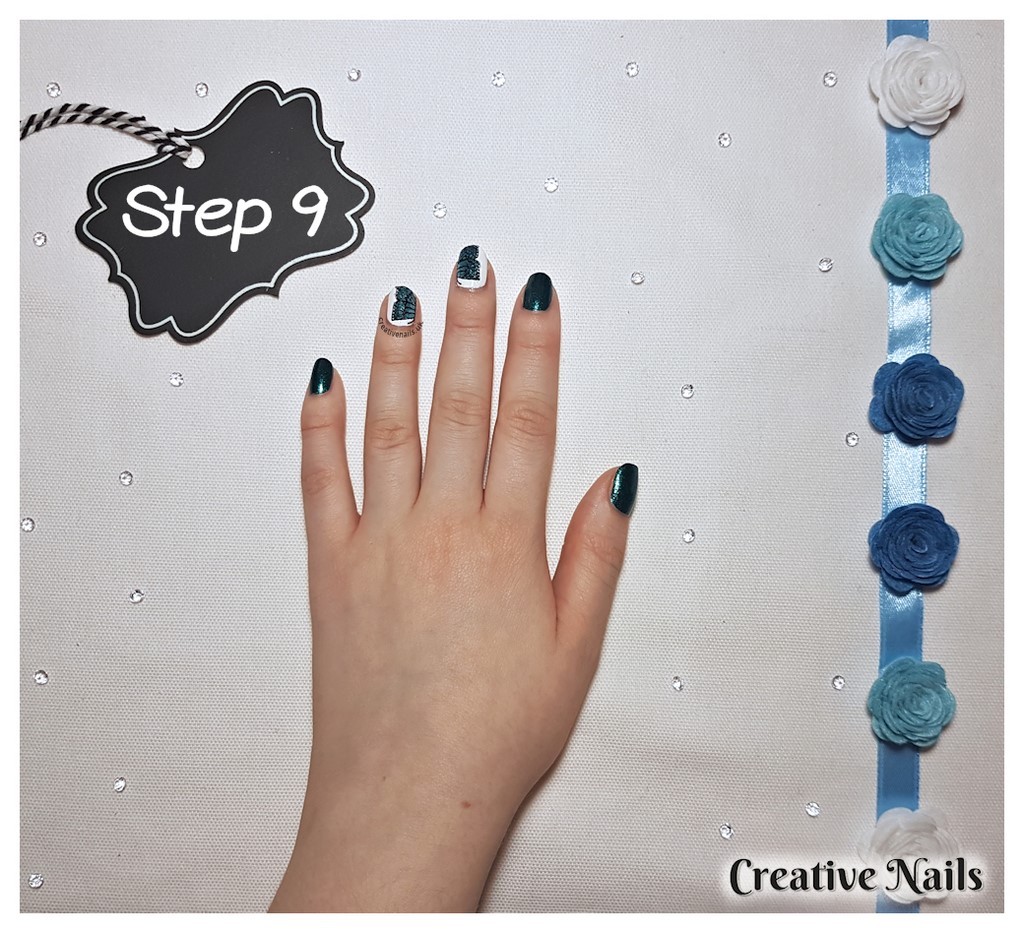 nails with butterflies