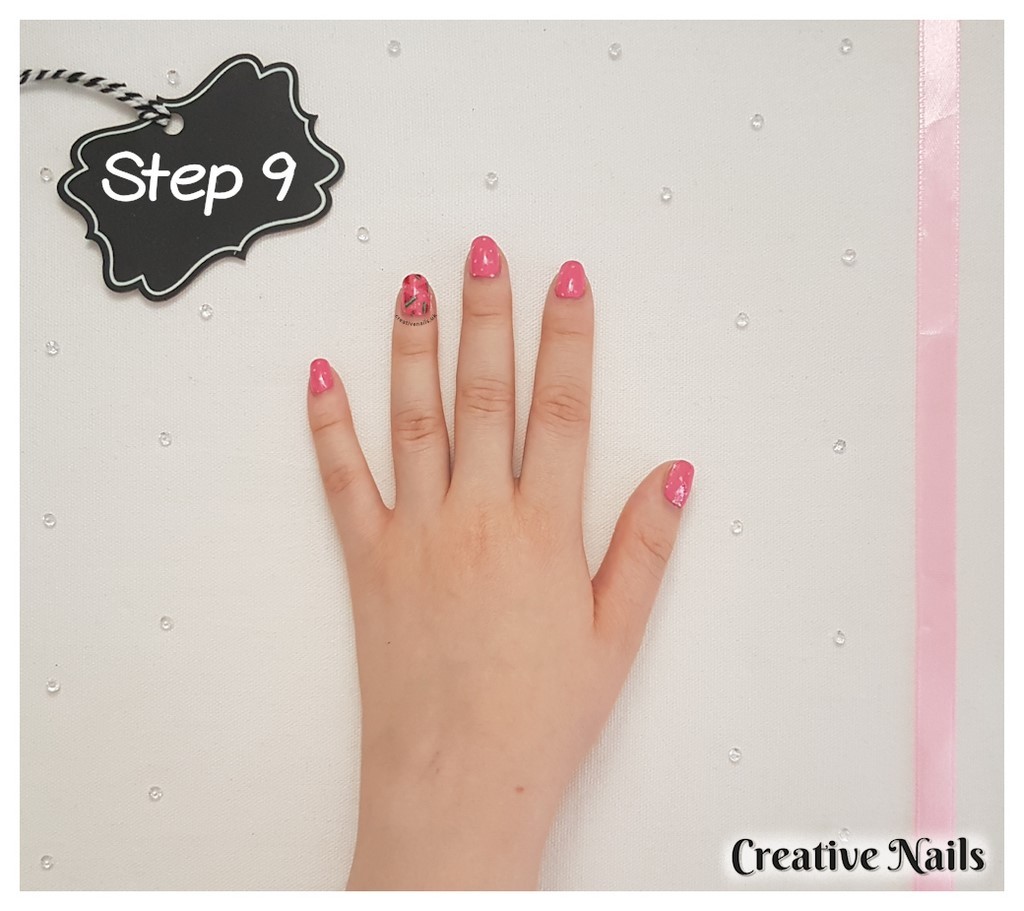 watermelon nails
