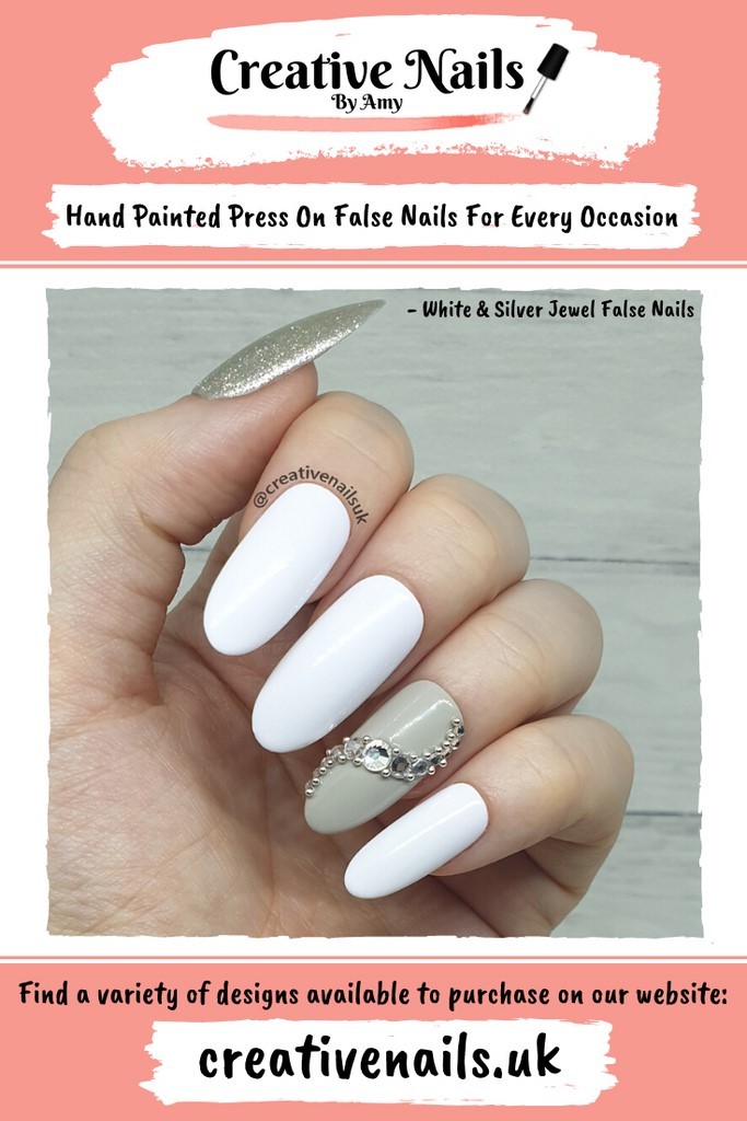 rhinestone nails