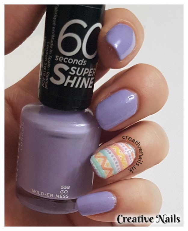 easter egg nails