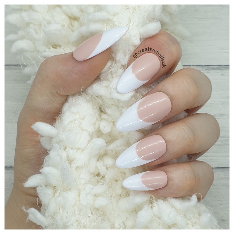 french manicure nails