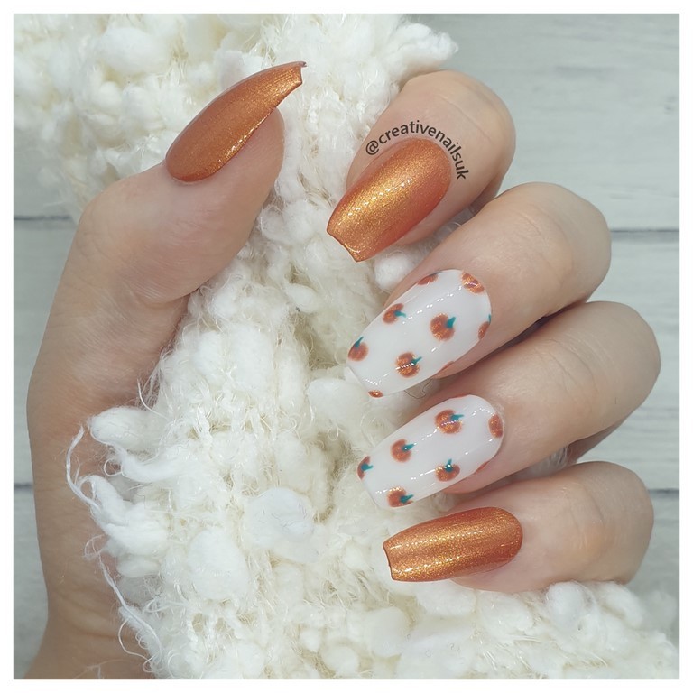 pumpkin nails