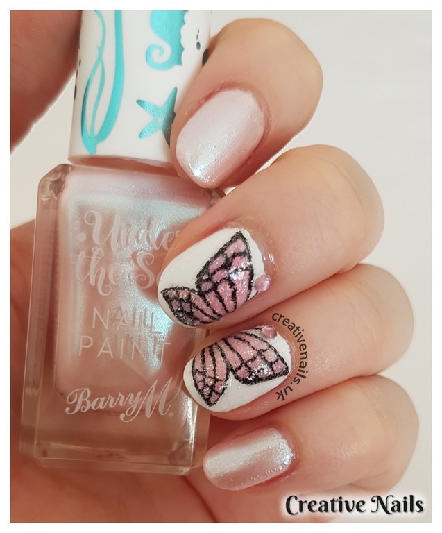 butterfly nails