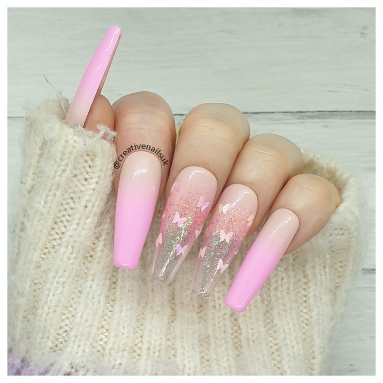 rhinestone nails