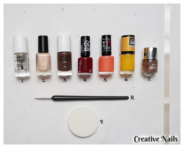 Nail polish, nail art tools