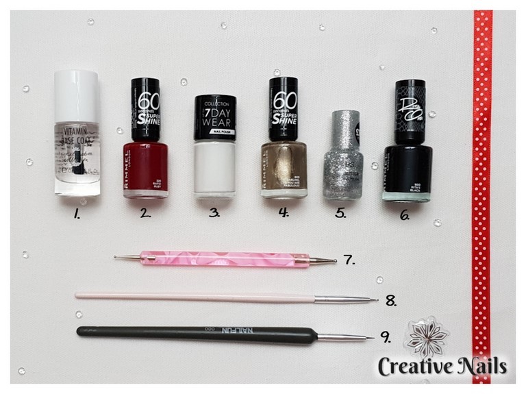 Nail polish, nail art tools