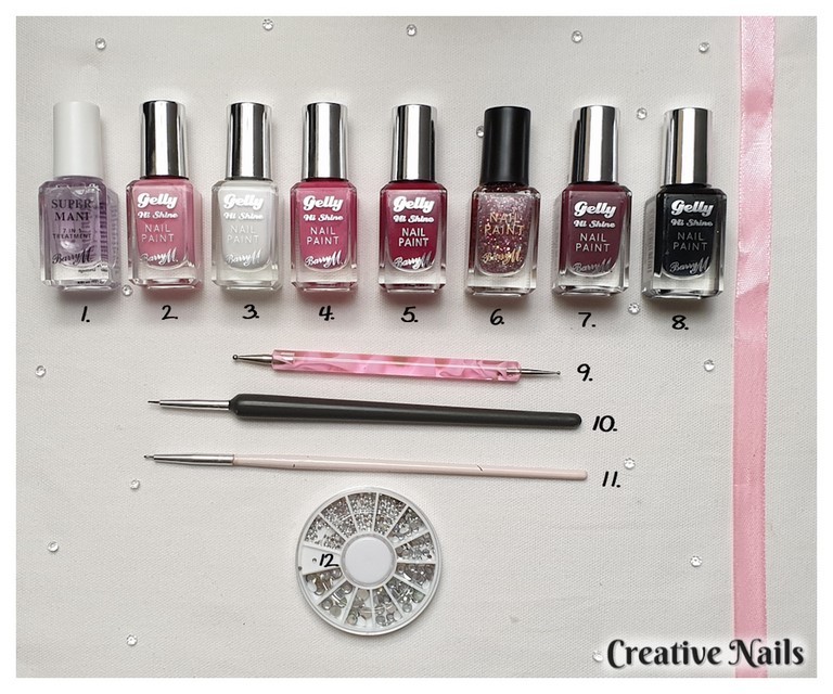 Nail polish, nail art tools