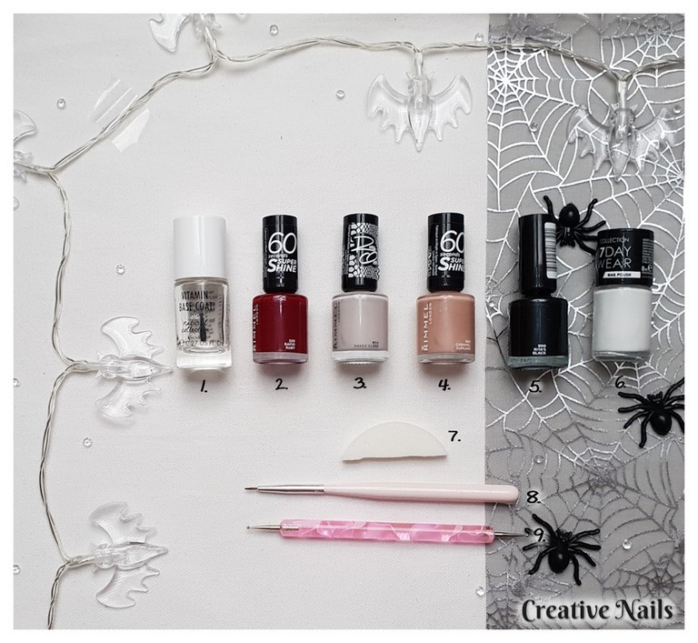 Nail polish, nail art tools