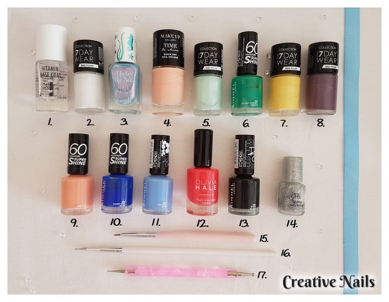 Nail polish and nail art tools