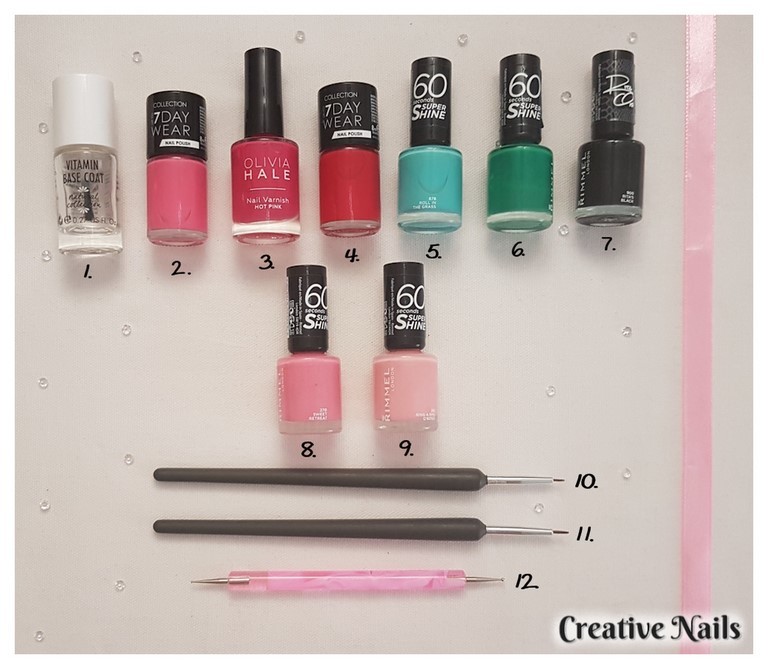 Nail polish and nail art tools