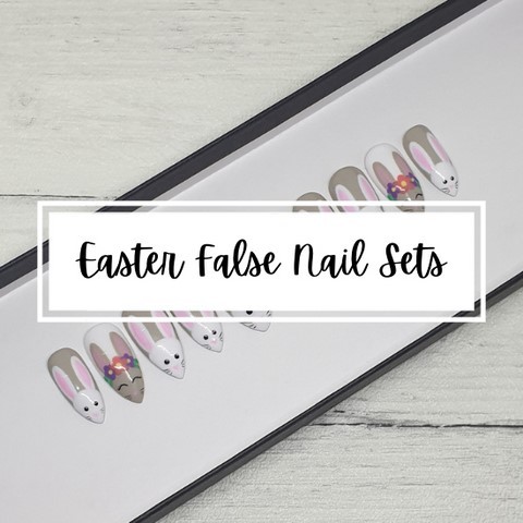 easter false nails